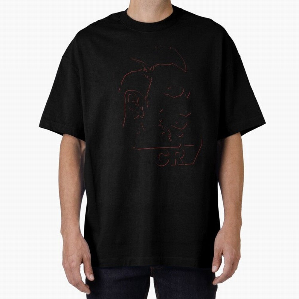 CR7 cristiano ronaldo logo Oversized T-Shirt Follow the Road to FIFA World Cup 2026 Group Stage Inspired by Haaland, Brazil, Portugal and Argentina Energy, Stadium Chants, National Pride, Trophy Dreams and Unforgettable Football Memories; Created