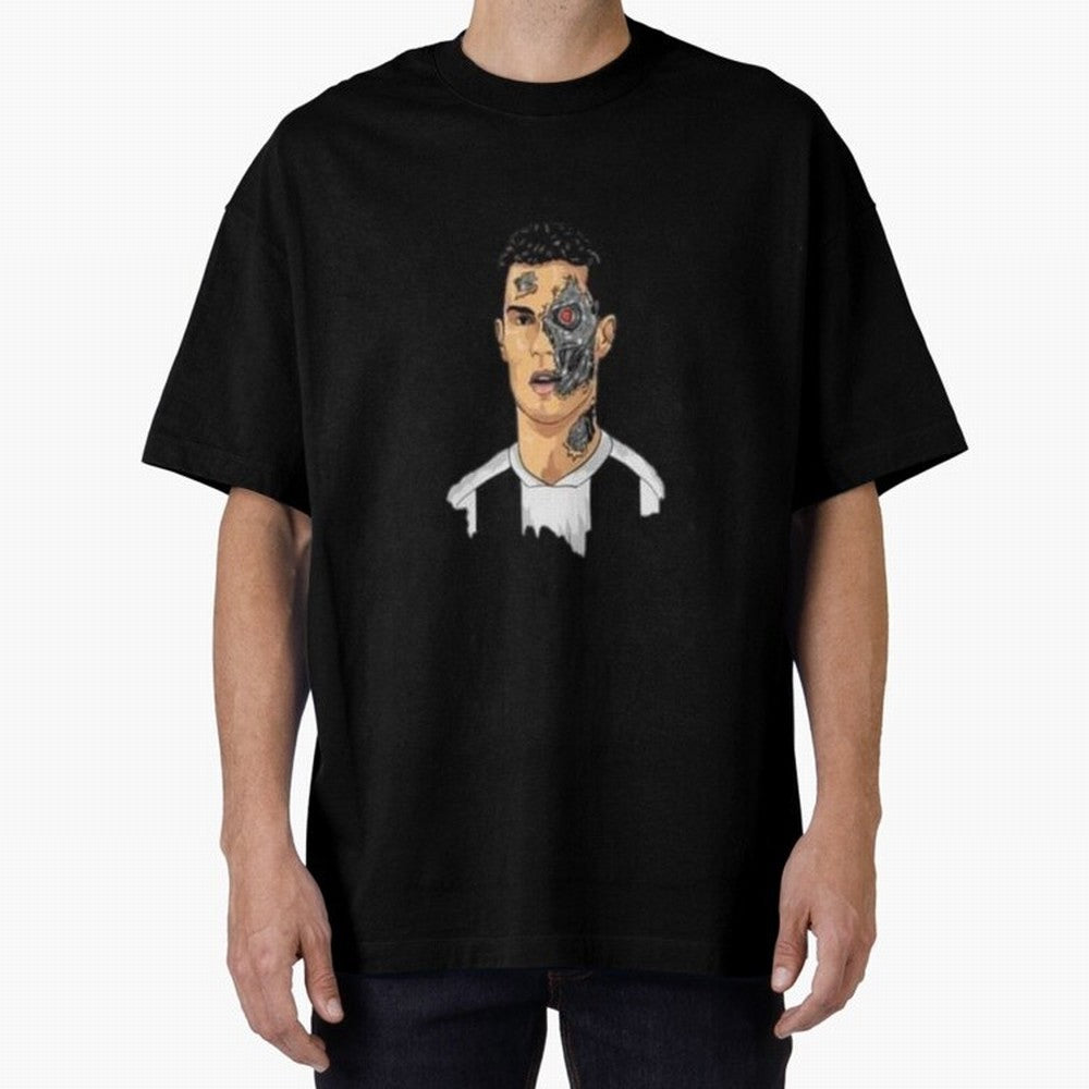 Cristiano Ronaldo isn't a Human Oversized T-Shirt Turn Up for Match Day Hype around FIFA World Cup 2026, CR7, Argentina, France and Brazil, Fan Favorite Moments, National Team Passion, Big Match Drama and Soccer History; Ideal for Football Dads,