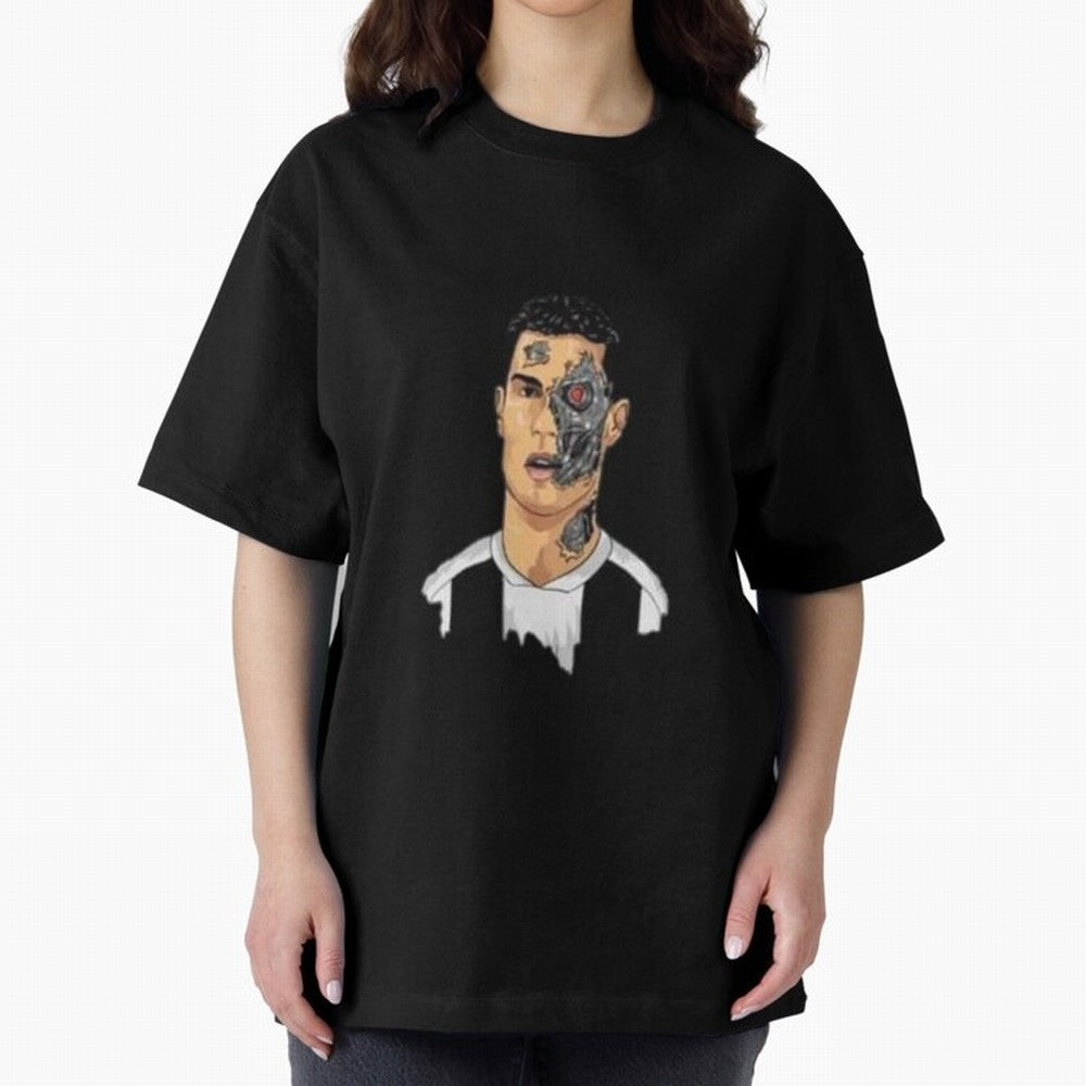 Cristiano Ronaldo isn't a Human Oversized T-Shirt Turn Up for Match Day Hype around FIFA World Cup 2026, CR7, Argentina, France and Brazil, Fan Favorite Moments, National Team Passion, Big Match Drama and Soccer History; Ideal for Football Dads,