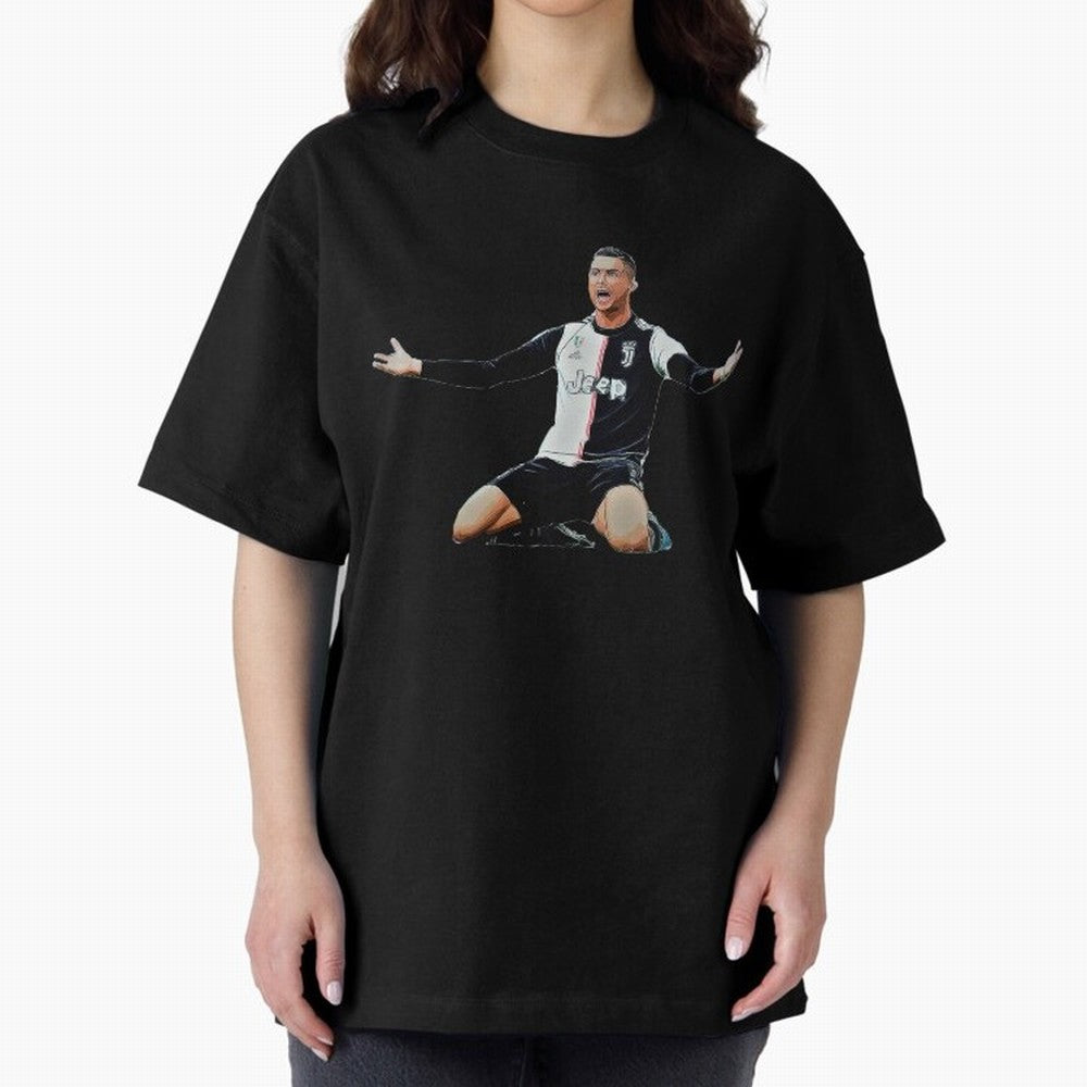 CR 7 v.3 Oversized T-Shirt Feel International Energy from Match Day Hype around FIFA World Cup 2026 Group Stage, Messi, Neymar and Mbappe, Argentina, France and Brazil, Football Passion, Legendary Performances, Festival Vibes and Supporter