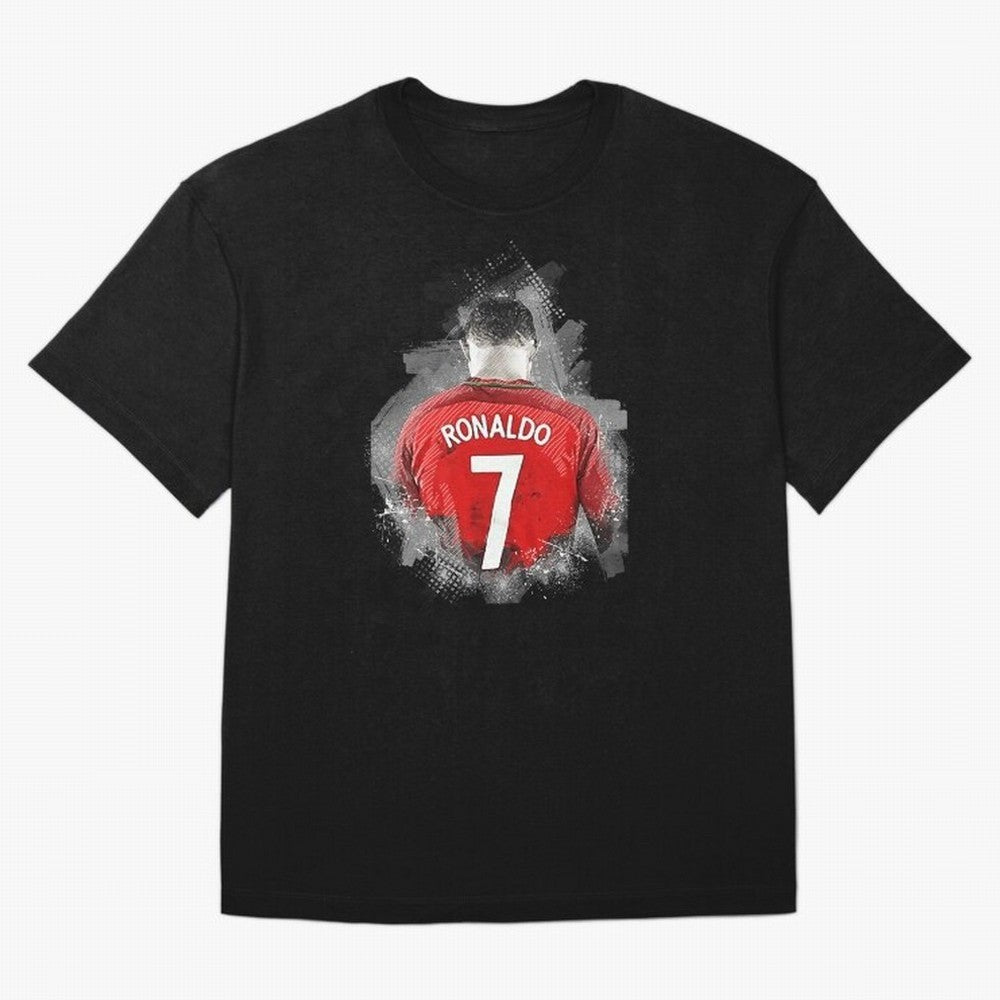 Cristiano Ronaldo Oversized T-Shirt Stand with the FIFA World Cup 2026 USA Canada Mexico Journey through Messi Highlights, Argentina and Brazil Pride, Football Festival Excitement, Trophy Ambitions, Country Rivalries and Star Player Buzz; Ideal for