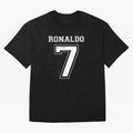 Cristiano Ronaldo Oversized T-Shirt Capture Global Football Passion for FIFA World Cup 2026 USA Canada Mexico, Capturing Neymar, Netherlands, Football Festival Excitement, Trophy Ambitions, Country Rivalries and Star Player Buzz; Great for Watch