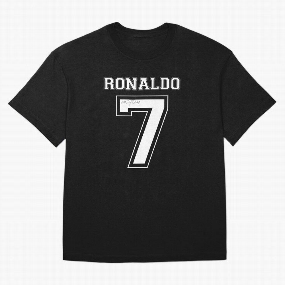 Cristiano Ronaldo Oversized T-Shirt Capture Global Football Passion for FIFA World Cup 2026 USA Canada Mexico, Capturing Neymar, Netherlands, Football Festival Excitement, Trophy Ambitions, Country Rivalries and Star Player Buzz; Great for Watch