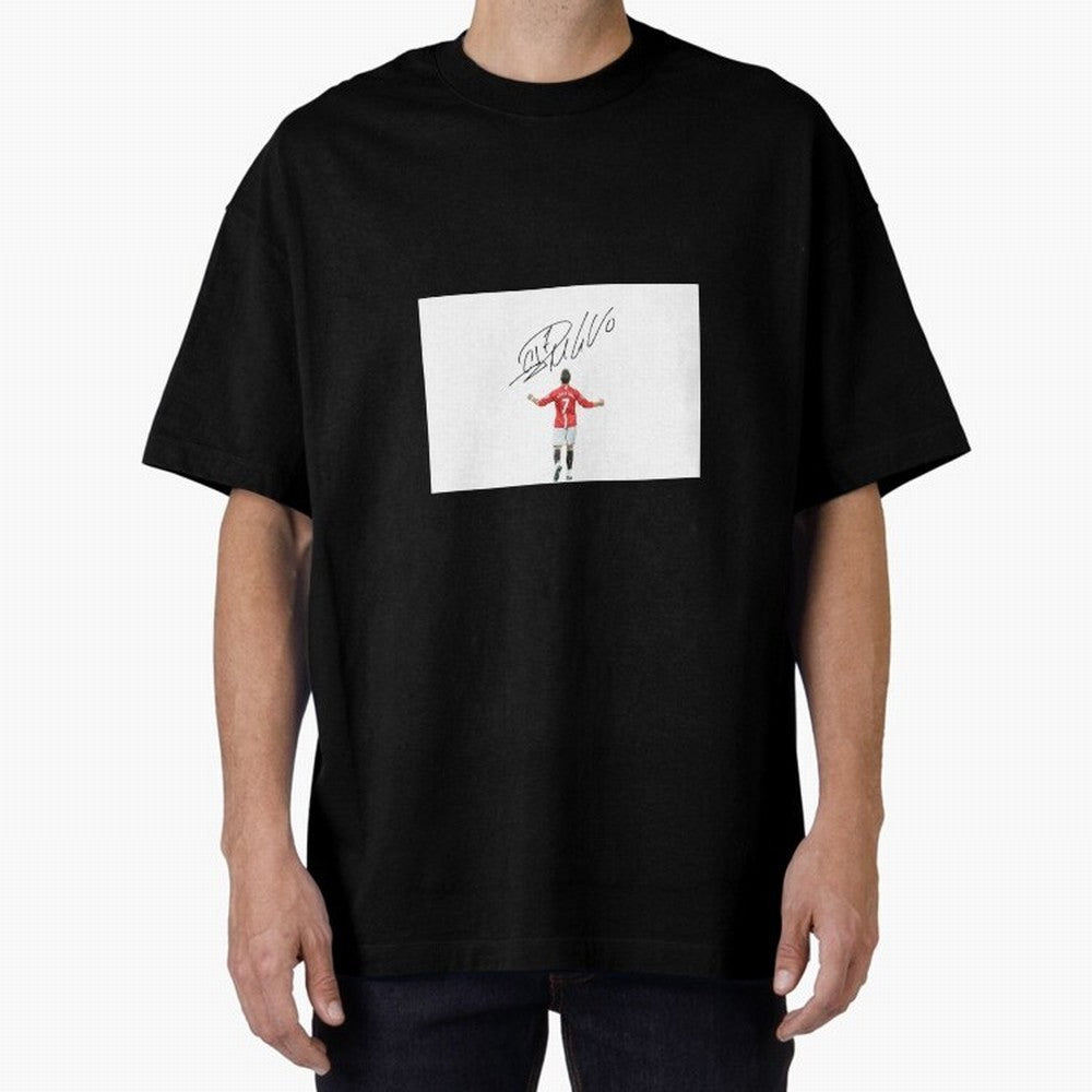 cristiano Ronaldo Oversized T-Shirt Celebrate Rivalries and Pride in Global Football Passion for FIFA World Cup 2026 Group Stage, Connected to Cristiano Ronaldo, Portugal, Retro Football Energy, Iconic Rivalries, Trophy Chase Drama and Stadium