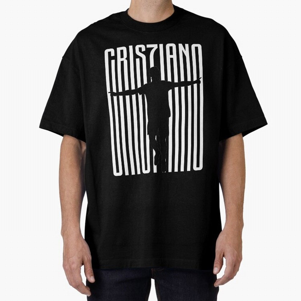 Cristiano Ronaldo Oversized T-Shirt Carry the Colors and Pride of FIFA World Cup 2026 USA Canada Mexico for Fans of Mbappe and England and Germany, Bringing Football Passion, Legendary Performances, Festival Vibes and Supporter Community; Made for
