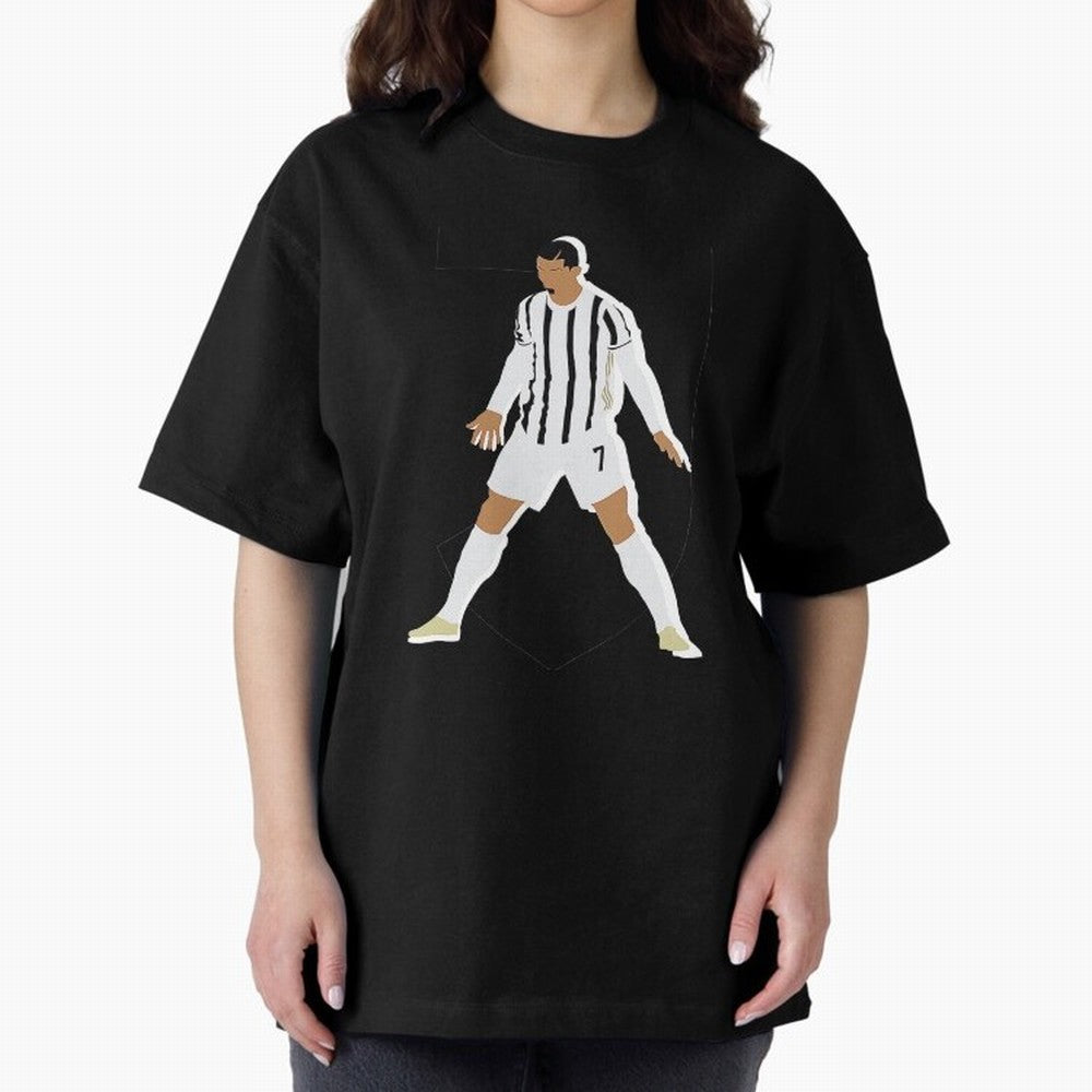 Cristiano Ronaldo Oversized T-Shirt Represent Fans Who Live for FIFA World Cup 2026 Group Stage Featuring Messi, CR7 and Mbappe, Brazil Energy, Goal Celebration Energy, Supporter Heritage, Football Icons and Worldwide Tournament Joy; Created for