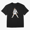Cristiano Ronaldo Oversized T-Shirt Represent Fans Who Live for FIFA World Cup 2026 Group Stage Featuring Messi, CR7 and Mbappe, Brazil Energy, Goal Celebration Energy, Supporter Heritage, Football Icons and Worldwide Tournament Joy; Created for