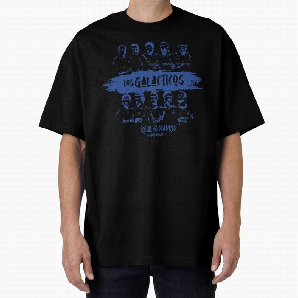 Los Galacticos Oversized T-Shirt Bring FIFA World Cup 2026 Spirit, Made for England, France and Netherlands, Mbappe and Neymar, Supporter Pride, Iconic Celebrations, Legendary Names and Global Match Day Energy; Created for Match Day Parties, Soccer