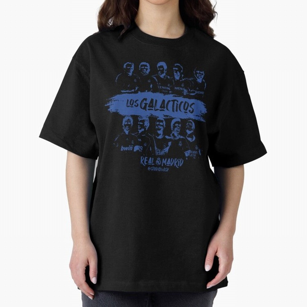 Los Galacticos Oversized T-Shirt Bring FIFA World Cup 2026 Spirit, Made for England, France and Netherlands, Mbappe and Neymar, Supporter Pride, Iconic Celebrations, Legendary Names and Global Match Day Energy; Created for Match Day Parties, Soccer