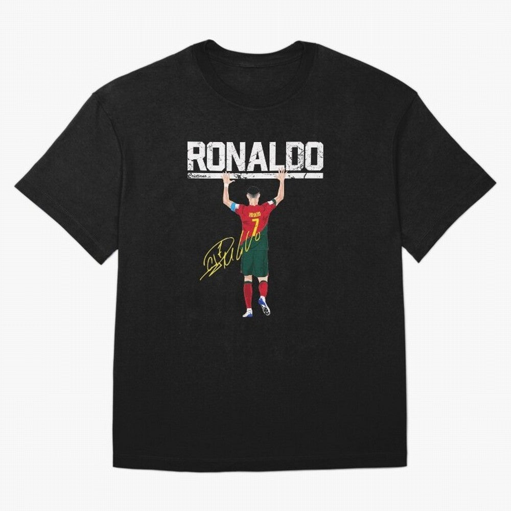 Cristiano Ronaldo Portugal Jersey -The Farewell Oversized T-Shirt Support Your Favorite Stars during Match Day Hype around FIFA World Cup 2026 Group Stage, Messi and Cristiano Ronaldo, Argentina, France and Brazil, Sports Nostalgia, International