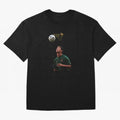 Cristiano Ronaldo Oversized T-Shirt Support Global Football Passion for FIFA World Cup 2026 USA Canada Mexico, Highlighting Haaland, Spain and Netherlands, Retro Football Energy, Iconic Rivalries, Trophy Chase Drama and Stadium Atmosphere; Made for