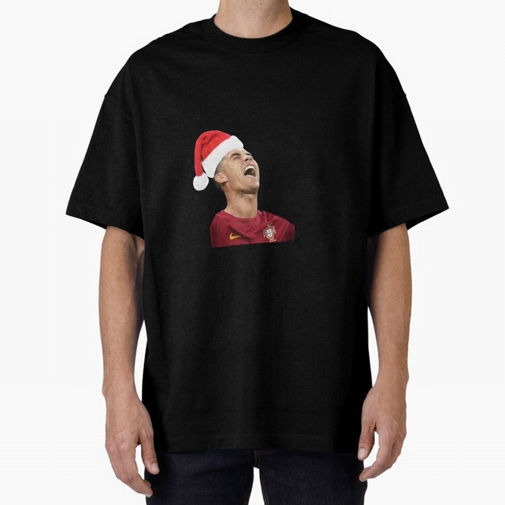 cristiano ronaldo siuuu meme Oversized T-Shirt Make Memories around FIFA World Cup 2026 Group Stage Inspired by Neymar, Haaland and Cristiano Ronaldo, England, France and Netherlands Energy, Supporter Pride, Iconic Celebrations, Legendary Names and