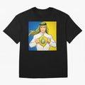 Al Nassr Cr7 Oversized T-Shirt Stand with FIFA World Cup 2026 with Messi, CR7 and Mbappe, England, France and Netherlands Energy, Classic Soccer Heritage, Championship Pressure, Fan Loyalty and International Pride; Perfect for Supporters Who Want