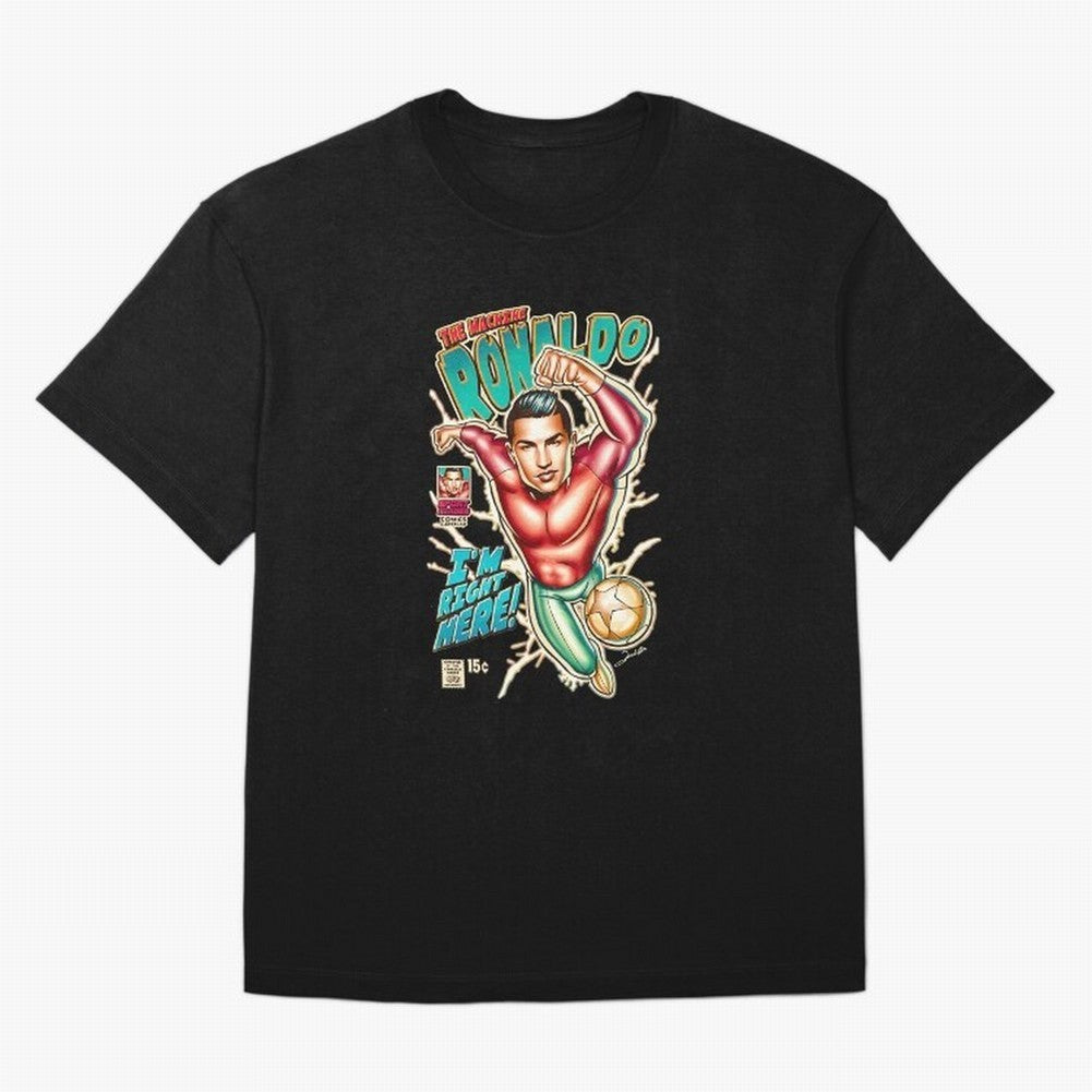 Cristiano Ronaldo CR7 Cristiano Ronaldo Oversized T-Shirt Refresh FIFA World Cup 2026 USA Canada Mexico for Fans of CR7 and Brazil, Bringing Football Passion, Legendary Performances, Festival Vibes and Supporter Community; Created for Match Day