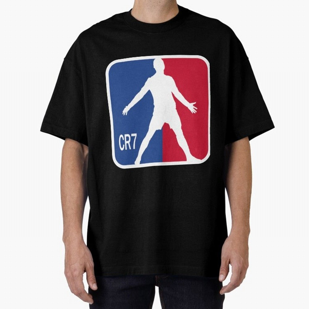 Cristiano Ronaldo 1 Oversized T-Shirt Keep Football History Alive during Match Day Hype around FIFA World Cup 2026 Group Stage, Messi, Neymar and Mbappe, Germany, Football Passion, Legendary Performances, Festival Vibes and Supporter Community;