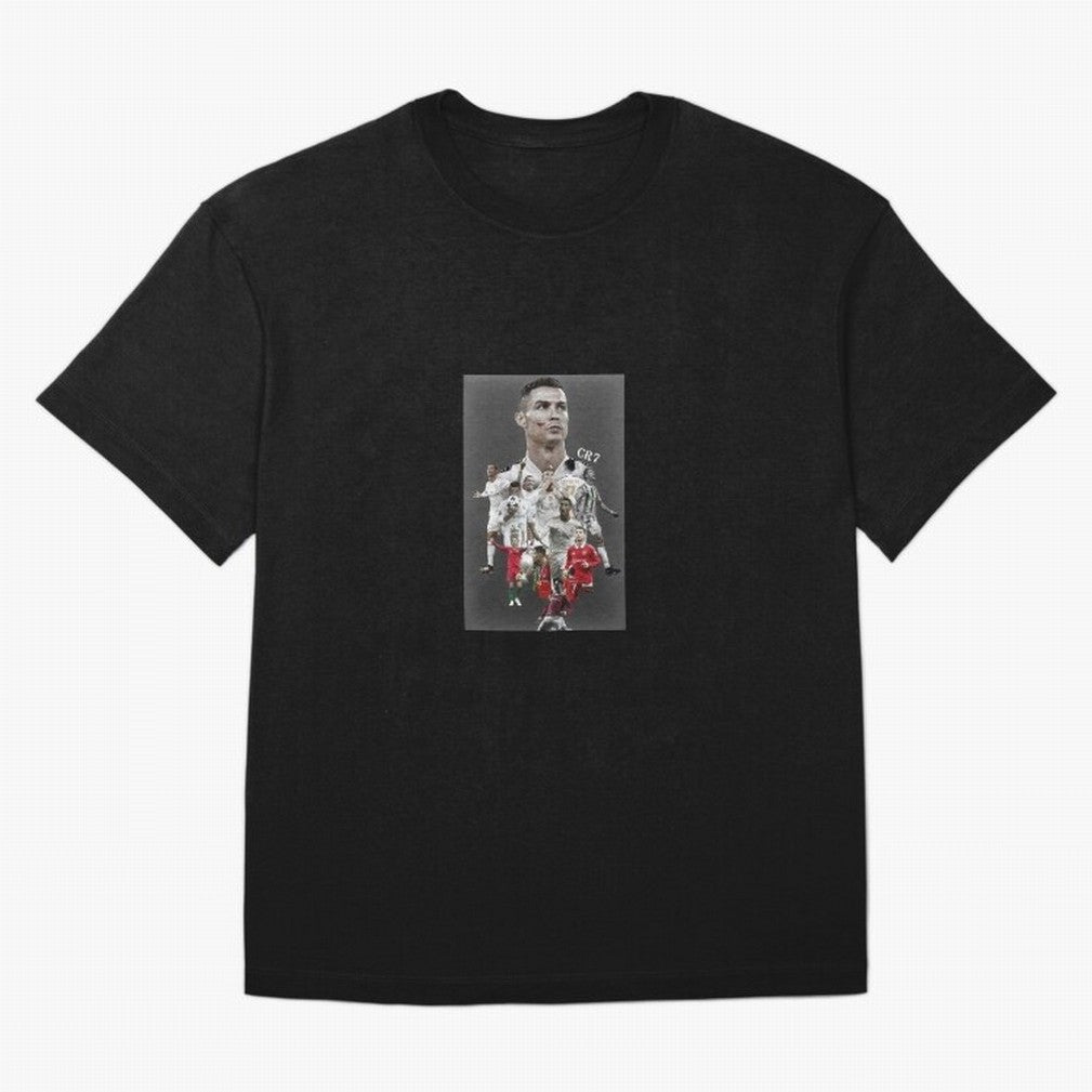Cristiano Ronaldo Oversized T-Shirt Experience Match Day Hype around FIFA World Cup 2026 USA Canada Mexico, Haaland and Mbappe, Brazil, Supporter Pride, Iconic Celebrations, Legendary Names and Global Match Day Energy; Made for Die Hard Supporters,