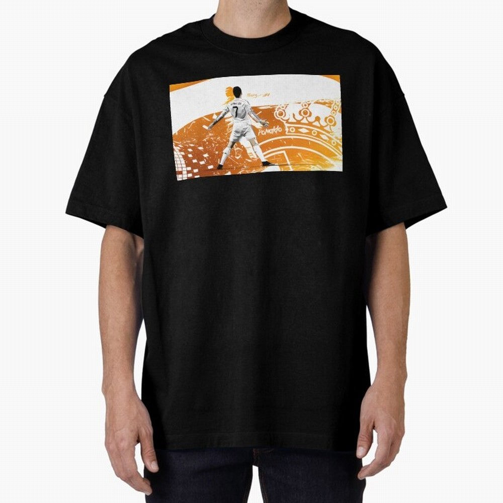 Cristiano Ronaldo Oversized T-Shirt Experience FIFA World Cup 2026 for Fans of Messi, CR7 and Mbappe and England and Germany, Bringing Champion Mindset, Group Stage Buzz, Knockout Tension and Passionate Fan Culture; Perfect for People Who Love