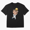 Cristiano Ronaldo Oversized T-Shirt Bring Champion Energy into FIFA World Cup 2026 USA Canada Mexico Spirit, Driven by Brazil, CR7 and Messi, Global Supporter Spirit, Legendary Goals, National Colors and Tournament Celebration; Ideal for Passionate