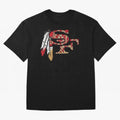 football Oversized T-Shirt Bring a Champion Mindset to FIFA World Cup 2026 Group Stage for Fans of Cristiano Ronaldo and Brazil, Portugal and Argentina, Bringing Football Festival Excitement, Trophy Ambitions, Country Rivalries and Star Player