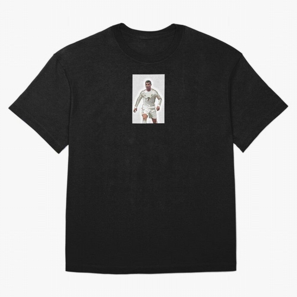 Cristiano Ronaldo Oversized T-Shirt Celebrate Global Football Passion for FIFA World Cup 2026 Group Stage, Capturing CR7 and Messi, England, Supporter Pride, Iconic Celebrations, Legendary Names and Global Match Day Energy; Great for Watch Parties,