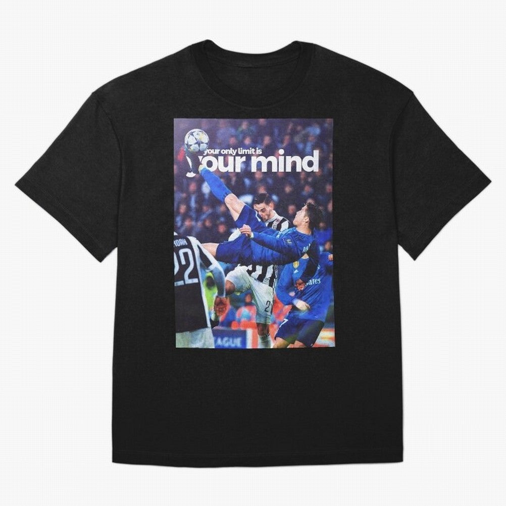 Cristiano Ronaldo - Your only limit is your mind Oversized T-Shirt Honor the Football Icons of FIFA World Cup 2026 USA Canada Mexico Spirit, Featuring Spain, Haaland and Mbappe, Match Day Excitement, Supporter Culture, Golden Goals and Global