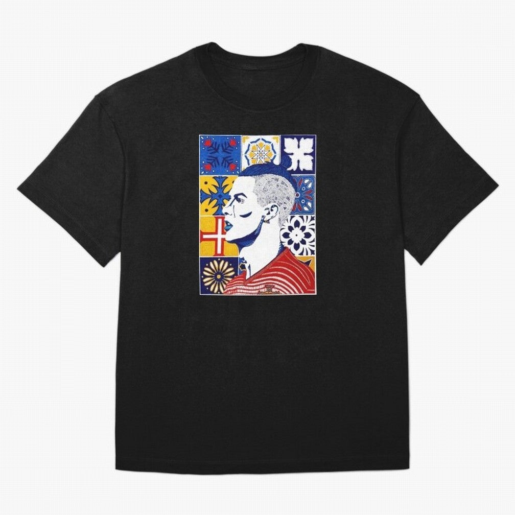 Cristiano Ronaldo Azulejos Oversized T-Shirt Cheer through Every Moment of the FIFA World Cup 2026 Journey through Haaland and Mbappe Highlights, England and Germany Pride, Vintage Soccer Flavor, Modern Football Stars, National Flags and Final