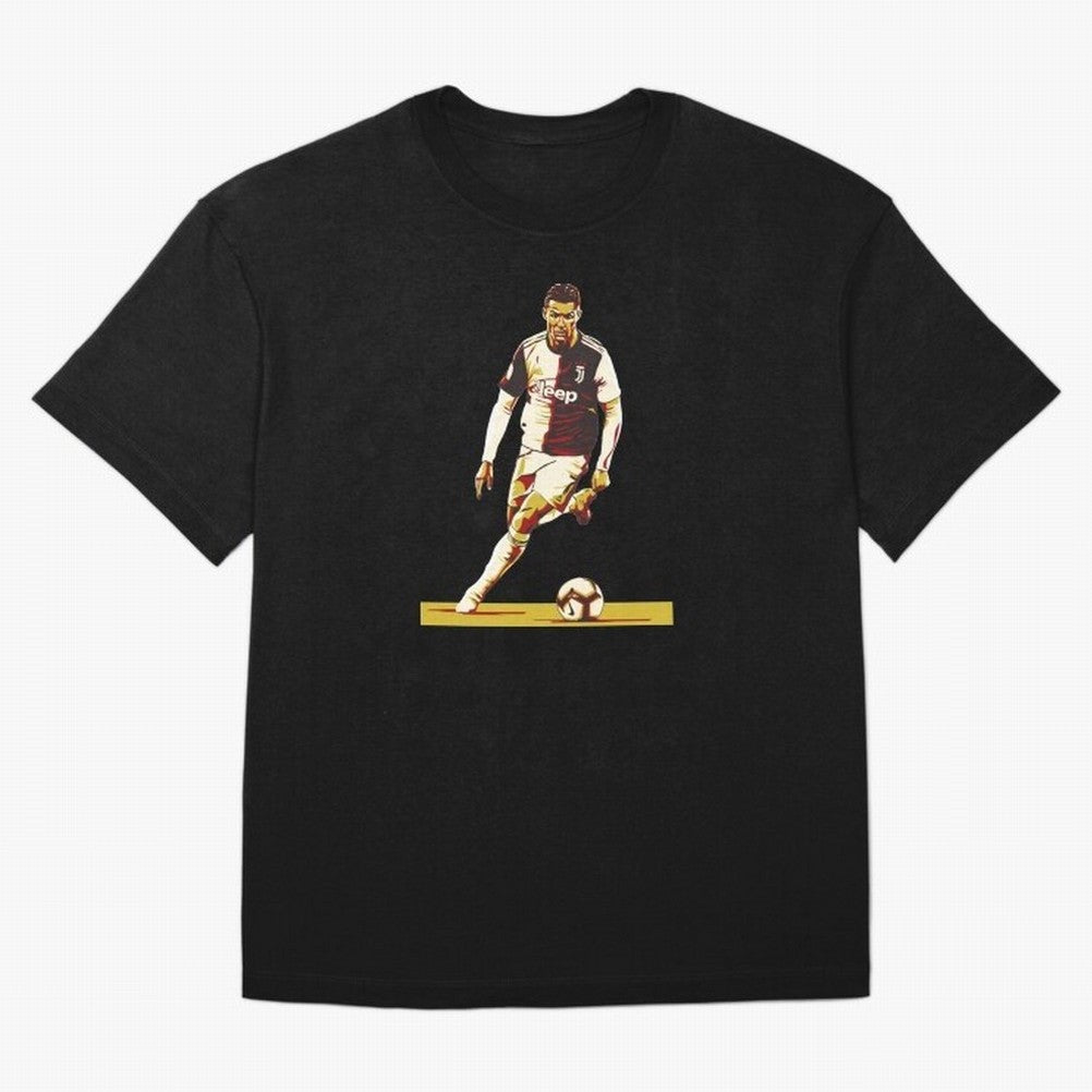 Ronaldo Oversized T-Shirt Treasure Match Day Hype around FIFA World Cup 2026, Haaland, England, France and Netherlands, Match Day Excitement, Supporter Culture, Golden Goals and Global Football Passion; Ideal for Passionate Fans Who Love Underdog
