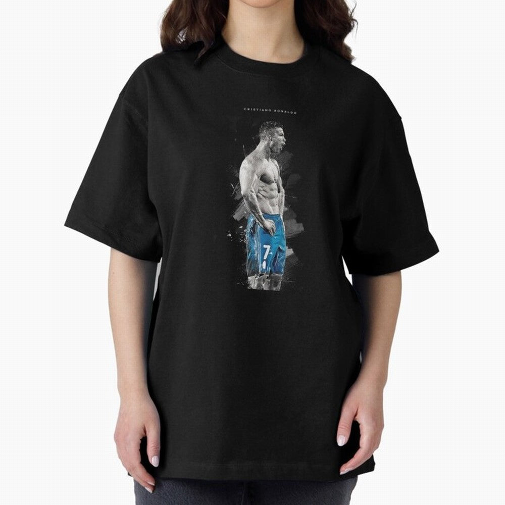 Cristiano Ronaldo Oversized T-Shirt Support FIFA World Cup 2026 Group Stage Spirit, with England, France and Netherlands, CR7 and Messi, Soccer Culture, Superstar Moments, National Team Dreams and Competitive Fire; Built for Supporters Chasing