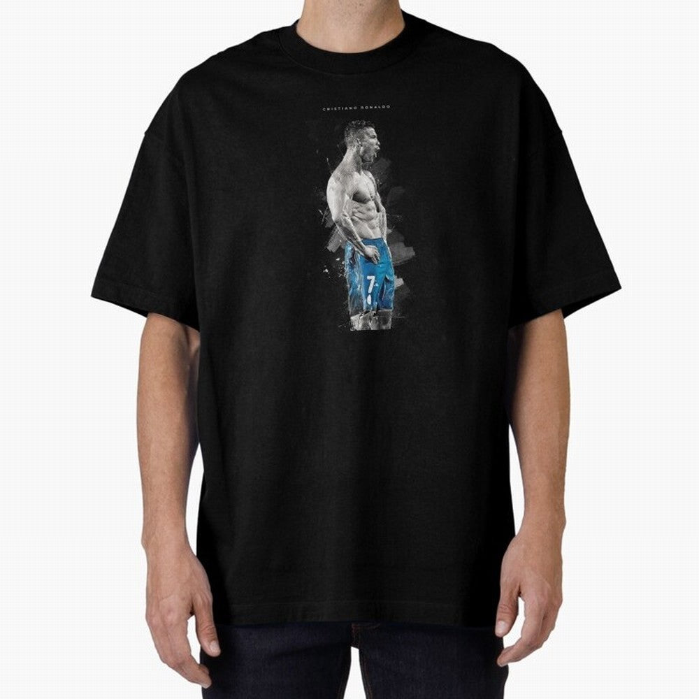 Cristiano Ronaldo Oversized T-Shirt Support FIFA World Cup 2026 Group Stage Spirit, with England, France and Netherlands, CR7 and Messi, Soccer Culture, Superstar Moments, National Team Dreams and Competitive Fire; Built for Supporters Chasing