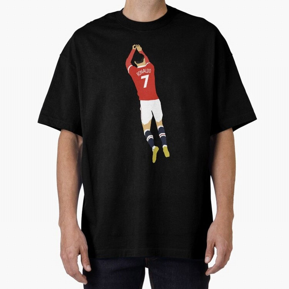 Cristiano Ronaldo Oversized T-Shirt Relive the Noise and Pride of FIFA World Cup 2026 Featuring Mbappe and Neymar, Brazil, Portugal and Argentina Energy, Soccer Culture, Superstar Moments, National Team Dreams and Competitive Fire; Perfect for