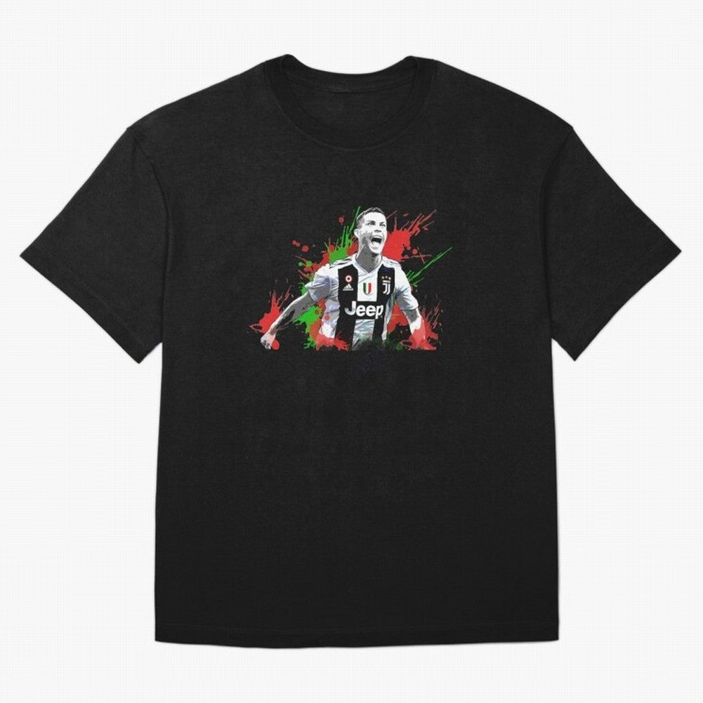 Cristiano Ronaldo Oversized T-Shirt Experience the FIFA World Cup 2026 USA Canada Mexico Journey through Mbappe and Neymar Highlights, Germany Pride, Supporter Pride, Iconic Celebrations, Legendary Names and Global Match Day Energy; Made for