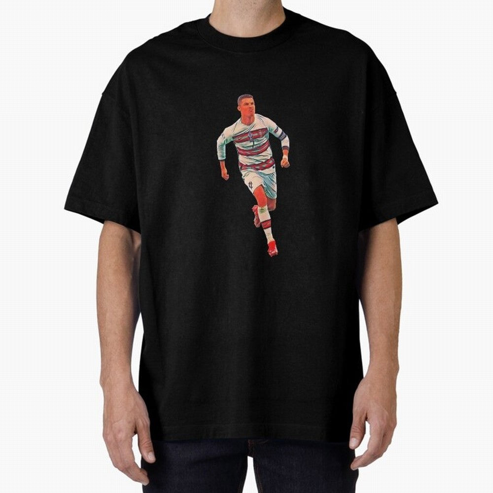a gread celebration from the goat Oversized T-Shirt Wear the Spirit of FIFA World Cup 2026 for Fans of Messi, CR7 and Mbappe and England, France and Netherlands, Bringing Tournament Hype, Historic Matchups, Family Viewing Parties and Global Sports