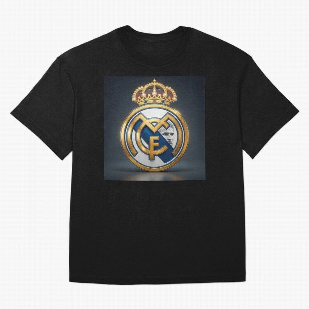 Figuras Madridistas Oversized T-Shirt Celebrate the Magic of Match Day Hype around FIFA World Cup 2026 USA Canada Mexico, Messi, CR7 and Mbappe, France and Portugal, Fan Favorite Moments, National Team Passion, Big Match Drama and Soccer History;