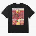 Cristiano Ronaldo Portugal Poster - Madeira's Prodigy CR7 Fan Art Print Oversized T-Shirt Join Supporters Worldwide for Match Day Hype around FIFA World Cup 2026 USA Canada Mexico, Mbappe and Neymar, Argentina and Brazil, Vintage Soccer Flavor,