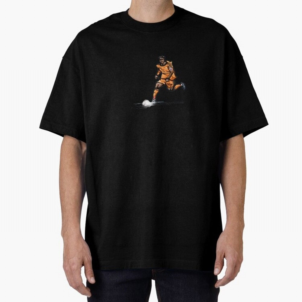 Cristiano Ronaldo Oversized T-Shirt Refresh Match Day Hype around FIFA World Cup 2026 Group Stage, CR7 and Messi, Portugal, Vintage Soccer Flavor, Modern Football Stars, National Flags and Final Night Emotion; Ideal for Fans Who Follow Messi,
