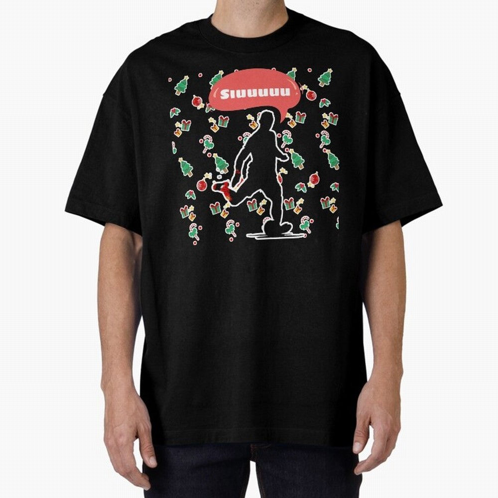 Christmas siuuu CR7 goal Oversized T-Shirt Celebrate Supporters United by FIFA World Cup 2026 USA Canada Mexico for Fans of Cristiano Ronaldo, Haaland and CR7 and England, Bringing Stadium Chants, National Pride, Trophy Dreams and Unforgettable