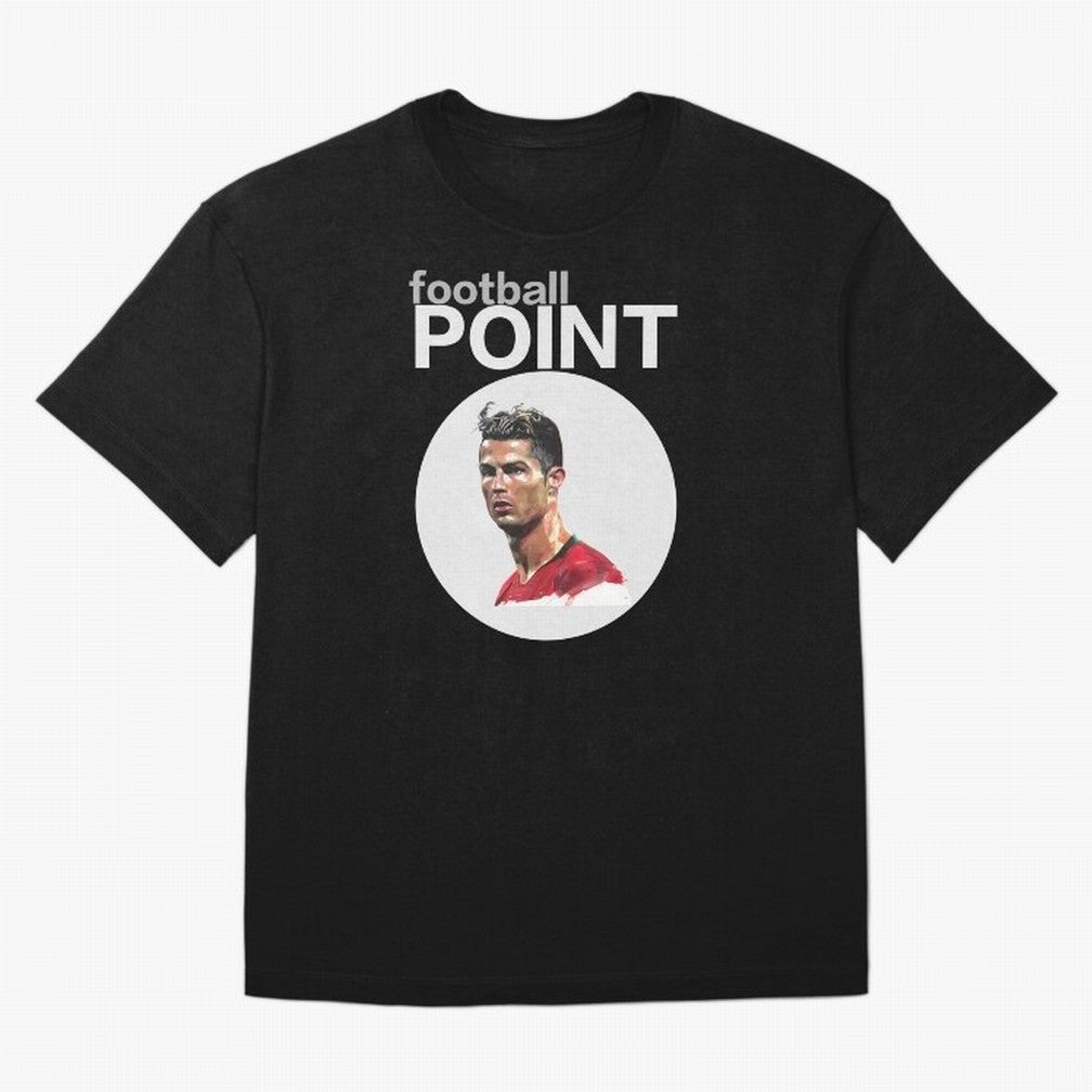 football POINT Oversized T-Shirt Carry the Colors and Pride of Match Day Hype around FIFA World Cup 2026 USA Canada Mexico, Neymar, Haaland and Cristiano Ronaldo, France and Portugal, Classic Soccer Heritage, Championship Pressure, Fan Loyalty and