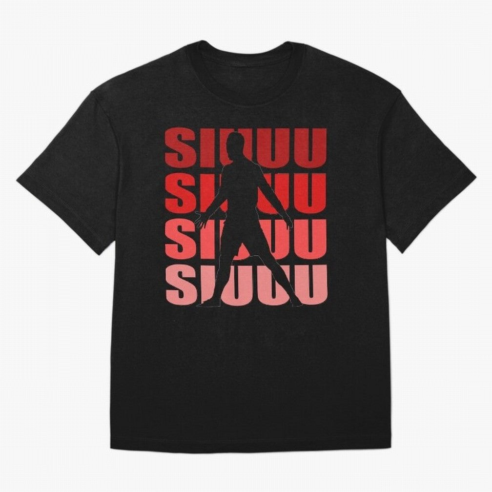 cristiano ronaldo siuuu Oversized T-Shirt Bring Stadium Energy to Global Football Passion for FIFA World Cup 2026 Group Stage, Highlighting CR7 and Messi, Portugal, Spain and Germany, Game Day Rituals, Football Legends, Country Pride and the Road