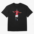 Cristiano Ronaldo Oversized T-Shirt Relive Legendary Nights from FIFA World Cup 2026 USA Canada Mexico for Fans of Messi and France, Bringing Sports Nostalgia, International Competition, Famous Players and Unforgettable Victories; Perfect for