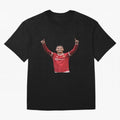 Crisitano Ronaldo Manchester United Oversized T-Shirt Capture Stadium Memories from the FIFA World Cup 2026 Journey through Messi and Cristiano Ronaldo Highlights, Portugal, Spain and Germany Pride, Soccer Culture, Superstar Moments, National Team