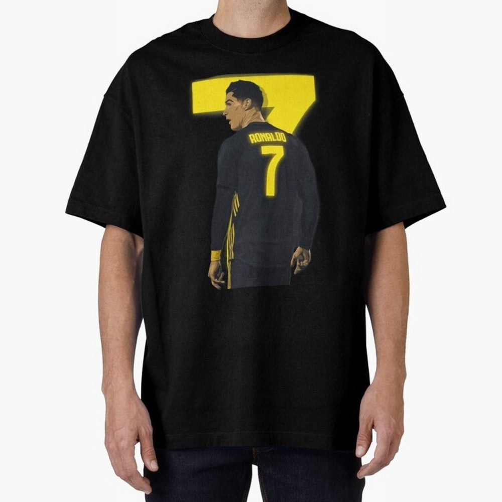 CR7 cristiano ronaldo logo Oversized T-Shirt Make Memories around the FIFA World Cup 2026 Journey through Mbappe and Neymar Highlights, Germany Pride, Match Day Excitement, Supporter Culture, Golden Goals and Global Football Passion; Built for