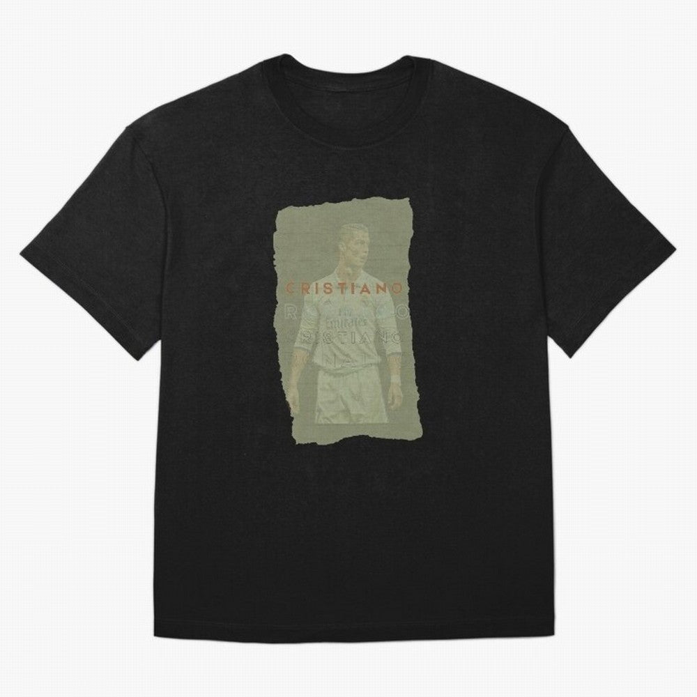 Classic Cristiano Ronaldo Oversized T-Shirt Support Global Football Passion for FIFA World Cup 2026, Featuring Cristiano Ronaldo, Spain and Netherlands, Soccer Culture, Superstar Moments, National Team Dreams and Competitive Fire; Perfect for Fans,