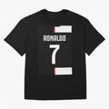 Ronaldo 7 Juventus 19-20 Retro Jersey Oversized T-Shirt Spotlight FIFA World Cup 2026 Spirit, Featuring Argentina, France and Brazil, Messi, Worldwide Fan Energy, Dramatic Goals, Stadium Lights and Championship Celebrations; Perfect for People Who