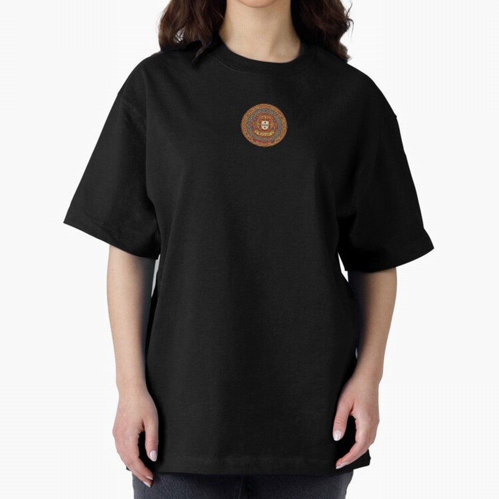 Portugal ¡ª The Navigators¡¯ Crimson Cross Oversized T-Shirt Honor the Beautiful Game during Global Football Passion for FIFA World Cup 2026 USA Canada Mexico, with Neymar, Haaland and Cristiano Ronaldo, France, Retro Football Energy, Iconic