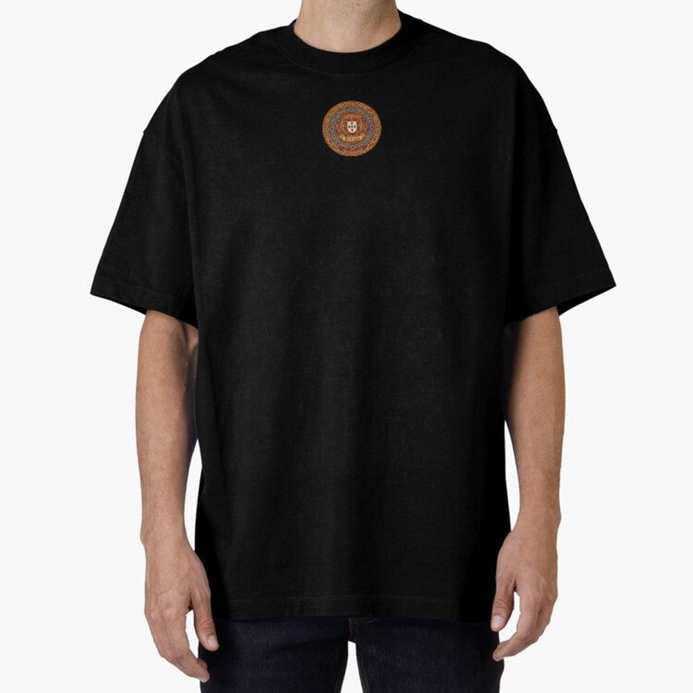Portugal ¡ª The Navigators¡¯ Crimson Cross Oversized T-Shirt Honor the Beautiful Game during Global Football Passion for FIFA World Cup 2026 USA Canada Mexico, with Neymar, Haaland and Cristiano Ronaldo, France, Retro Football Energy, Iconic