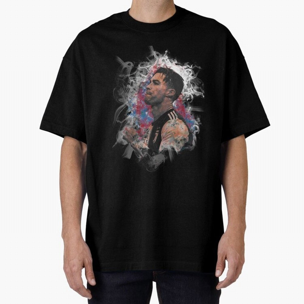 Cristiano Ronaldo pop art painting of ronaldo Oversized T-Shirt Remember FIFA World Cup 2026 Highlighting CR7, Portugal Energy, Worldwide Fan Energy, Dramatic Goals, Stadium Lights and Championship Celebrations; Made for Collectors Who Enjoy Iconic