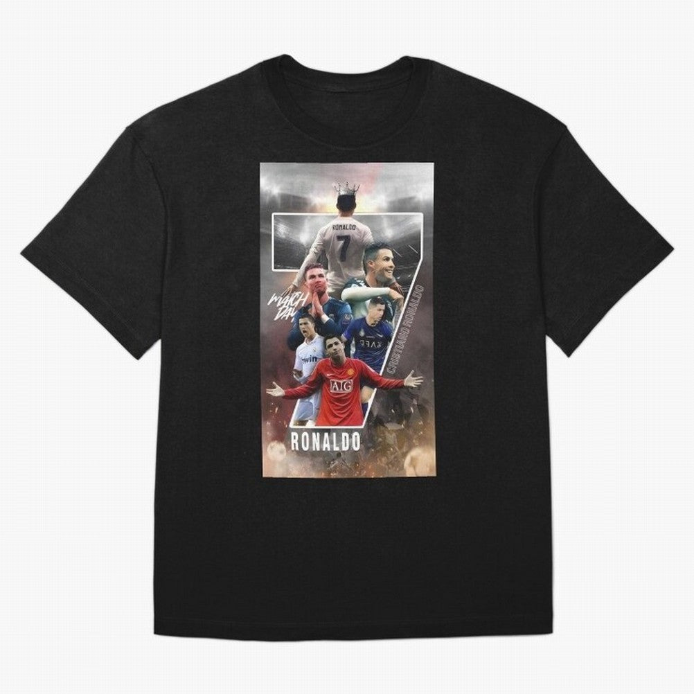 Cr7 wallpaper Oversized T-Shirt Bring Champion Energy into Match Day Hype around FIFA World Cup 2026 USA Canada Mexico, Cristiano Ronaldo, France, Stadium Chants, National Pride, Trophy Dreams and Unforgettable Football Memories; Perfect for