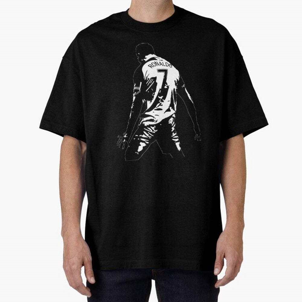 CRISTIANO RONALDO Oversized T-Shirt Bring World Football Passion into FIFA World Cup 2026 USA Canada Mexico Centered on CR7 and Messi, Brazil, Portugal and Argentina Energy, Stadium Memories, Football Loyalty, International Chants and Championship