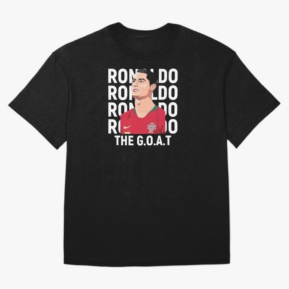 Ronaldo The Goat Oversized T-Shirt Join the Global Buzz around the FIFA World Cup 2026 Journey through Cristiano Ronaldo Highlights, Portugal Pride, Retro Football Energy, Iconic Rivalries, Trophy Chase Drama and Stadium Atmosphere; Great for Watch
