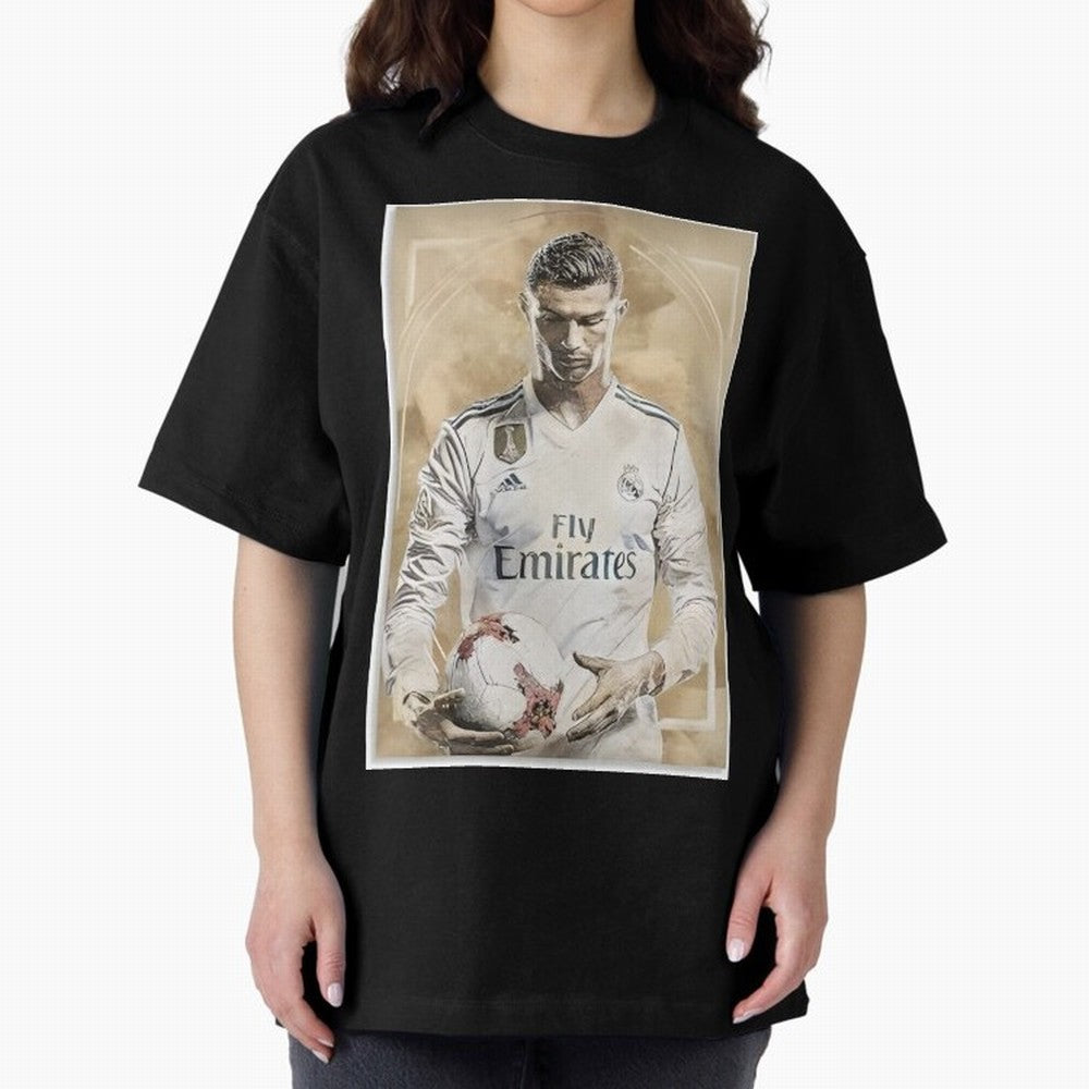 Cr7 Oversized T-Shirt Bring Home FIFA World Cup 2026 Group Stage for Fans of Cristiano Ronaldo, Haaland and CR7 and Brazil, Portugal and Argentina, Bringing Football Festival Excitement, Trophy Ambitions, Country Rivalries and Star Player Buzz;